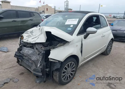 2013 Fiat 500C Gucci из США, поврежденный, VIN 3C3CFFER7DT707549